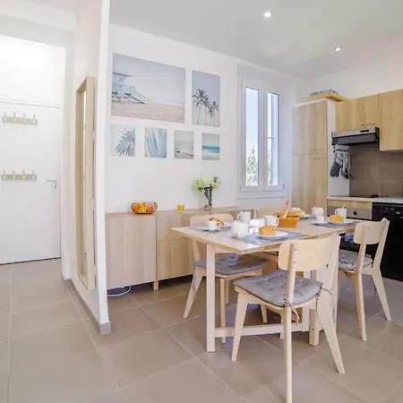 Apartment Familial, Lumineux, Calme Avec Parking Cannes